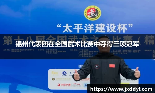锦州代表团在全国武术比赛中夺得三项冠军
